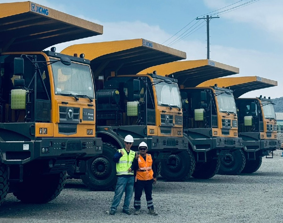 50台XG110矿卡为安第斯山脉注入九游娱乐动能