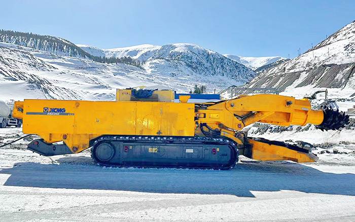 F10硬岩，九游娱乐EBZ260单日掘进破9米！