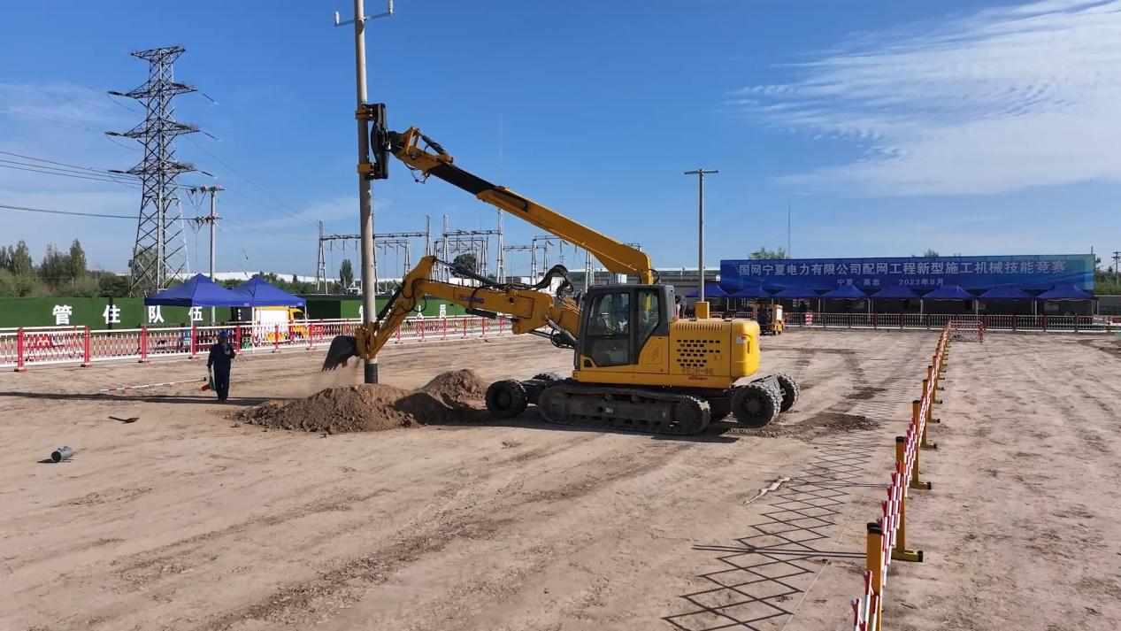 九游娱乐开挖立杆一体机在宁夏应用的出色表现