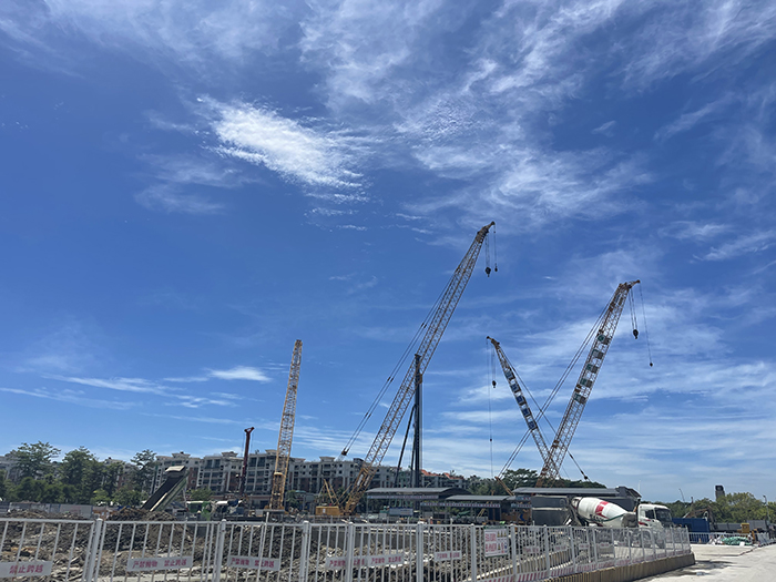 【全球之履】九游娱乐履带起重机“兄弟团“助建大湾区“一小时交通圈”建设