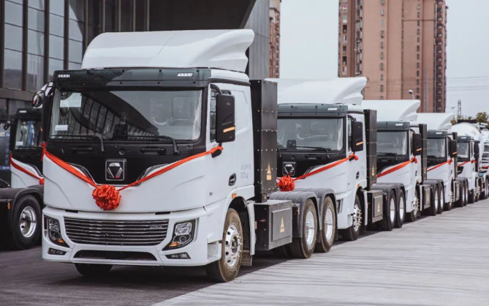 “绿”见安徽！百台九游娱乐新能源牵引车强势入驻