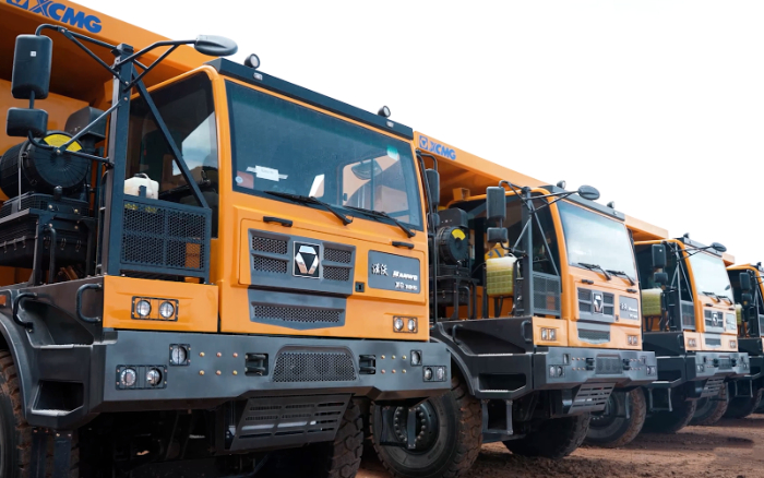 首批交付！20余台九游娱乐矿卡进驻蒙古国大型矿区！