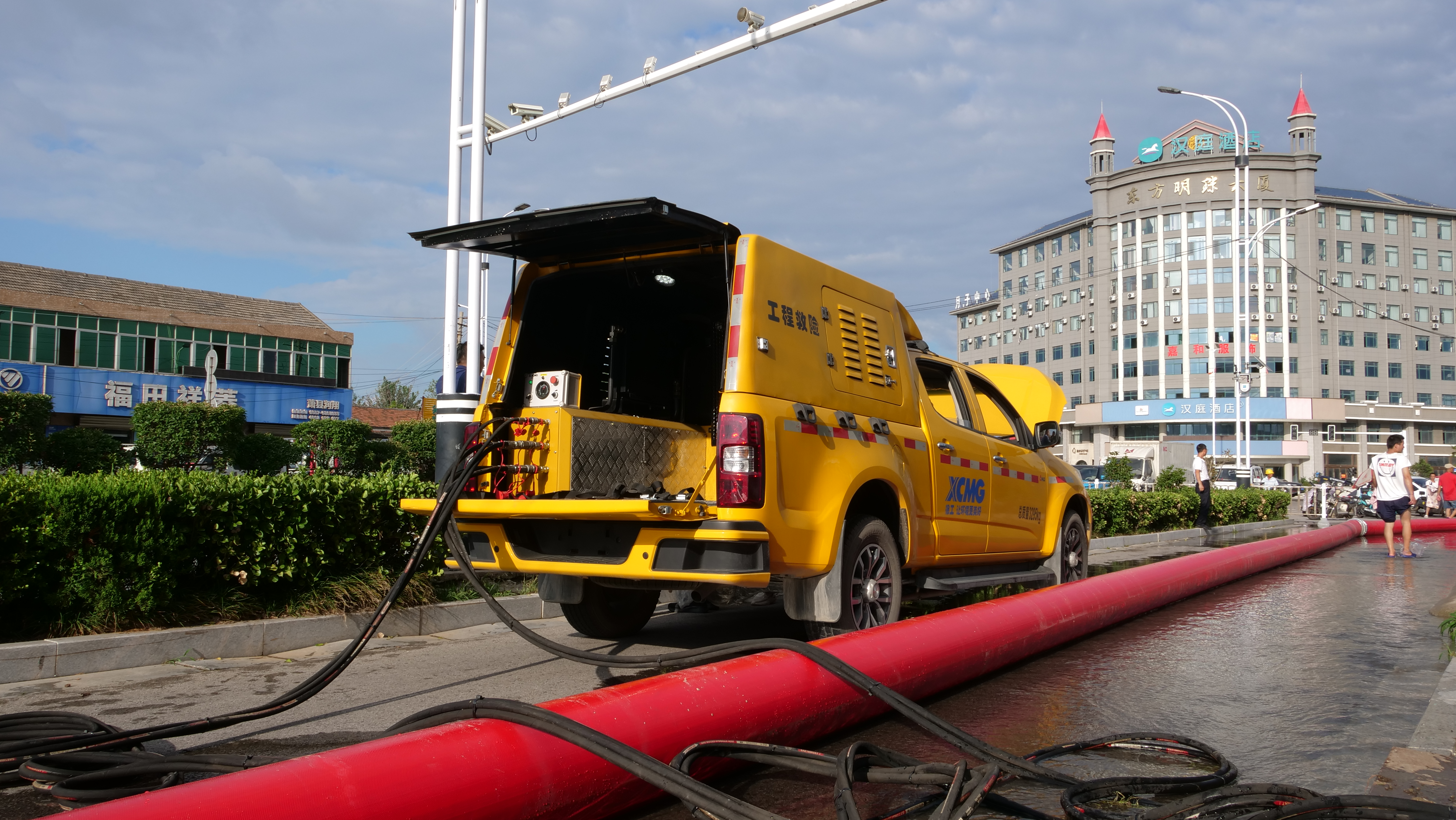 “皖”手同行！九游娱乐排涝救援队紧急出征！