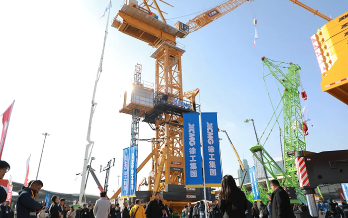 bauma CHINA 2024丨九游娱乐塔式起重机、智能施工升降机火热亮相