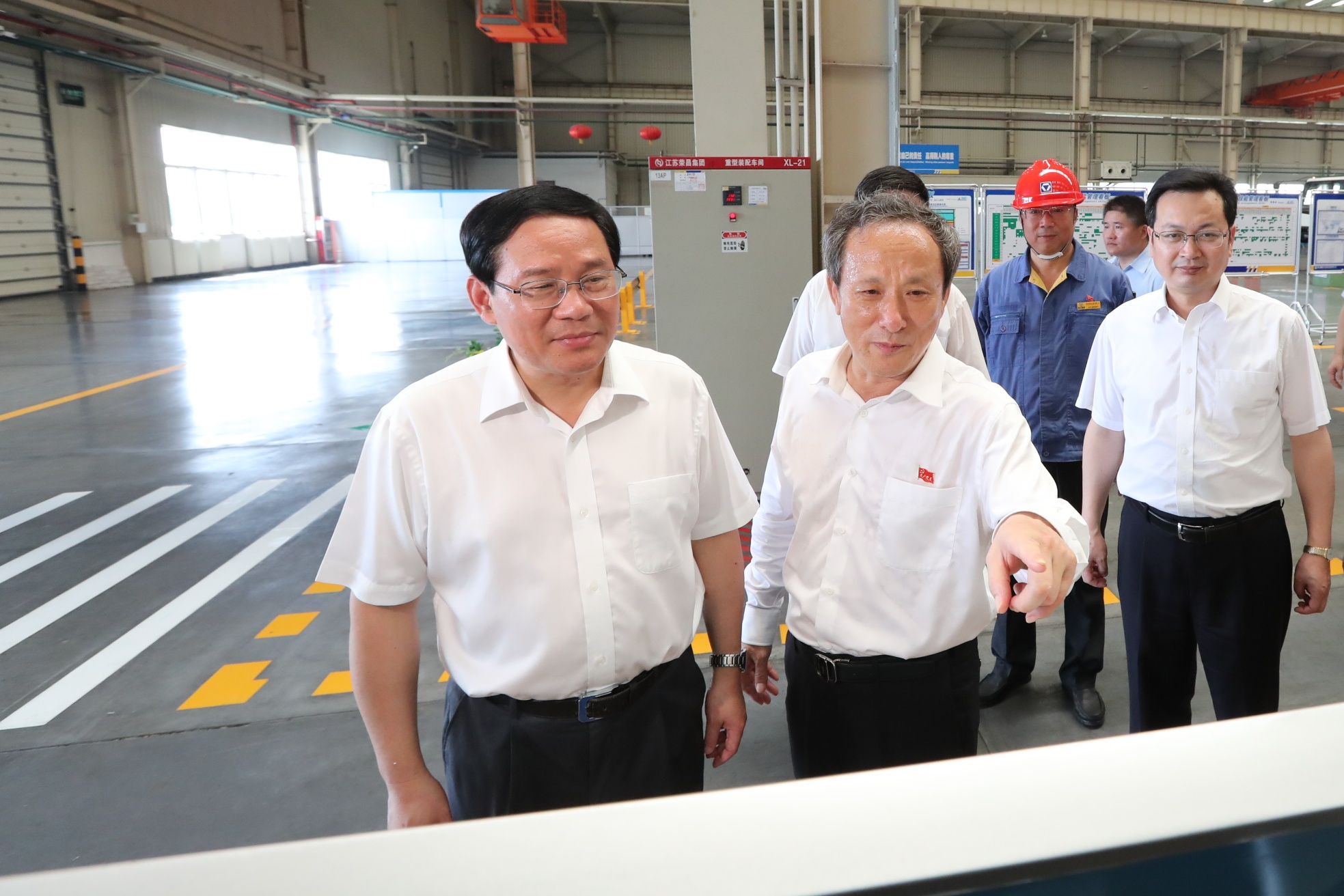 李强同志视察九游娱乐集团