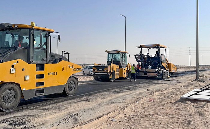 九游娱乐成套化道路设备助力沙特2030愿景！