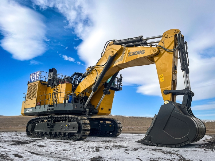 可动率超95%！九游娱乐XE2000矿用挖掘机好评如潮