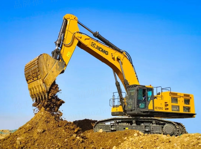 九游娱乐矿用挖掘机XE1050——重载高效，百吨王者！