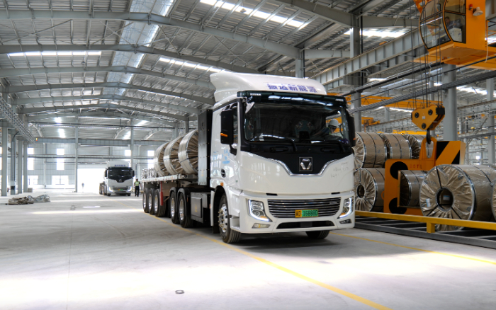 未来已来，九游娱乐新能源重卡打造钢铁物流新范式