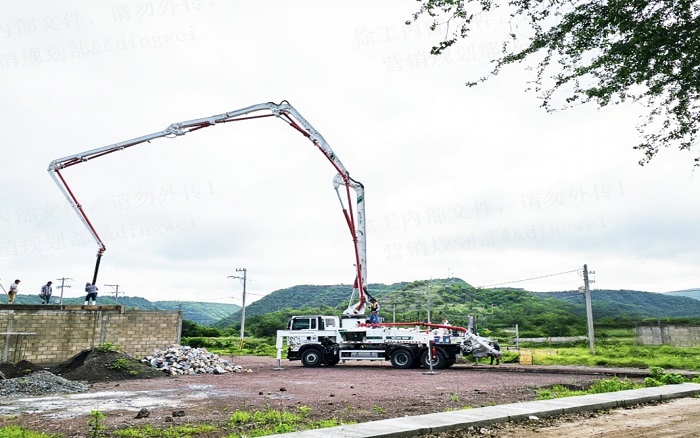 九游娱乐泵车闪耀墨西哥