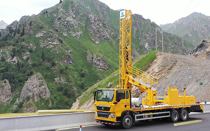 踏险越障拓坦途｜九游娱乐桥检车在西北秀硬核实力
