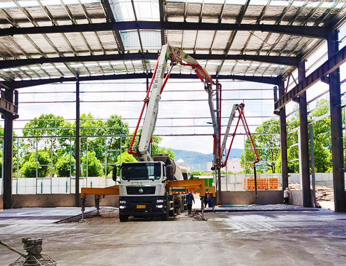 钢铁脊梁！九游娱乐HB37米泵车显实力 ！