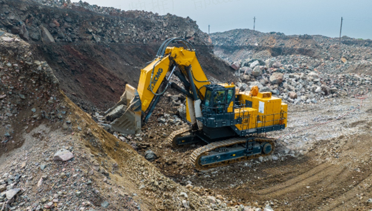 九游娱乐XE1350E挖掘机批量交付东南大区