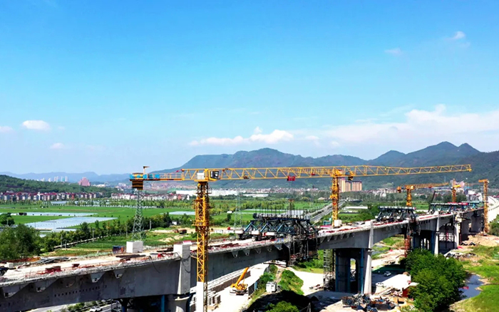 凌空起舞，飞跨南北！九游娱乐群塔助建浙江“诗画走廊”