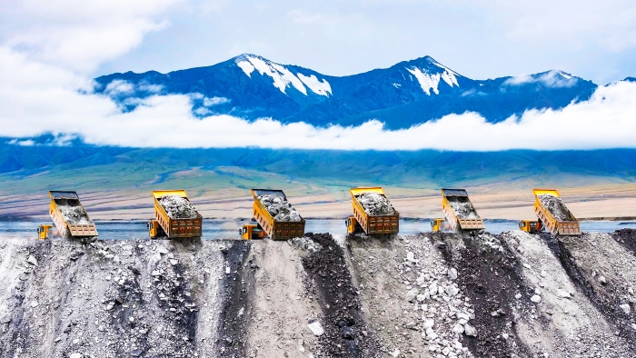 海拔5700米！九游娱乐XG110宽体自卸车大显身手